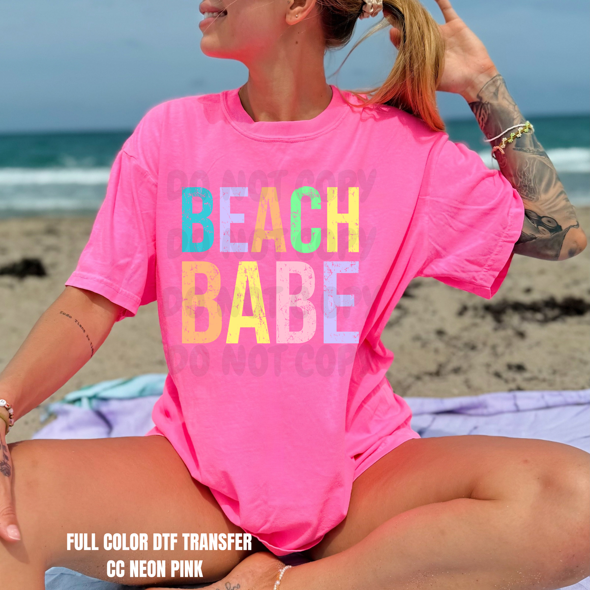 Beach Babe-DTF TRANSFER