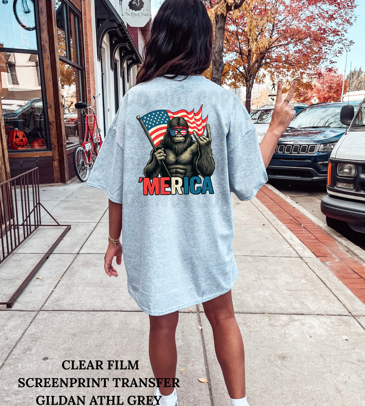 Merica Gorilla-Clear Film