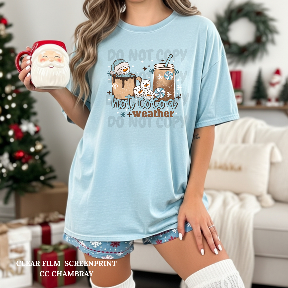 Hot Cocoa Weather-Clear Film