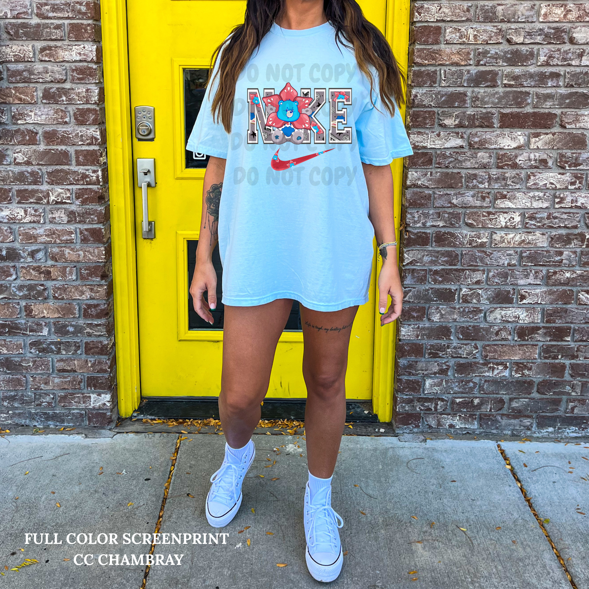 Caring Bear Swoosh-Clear Film