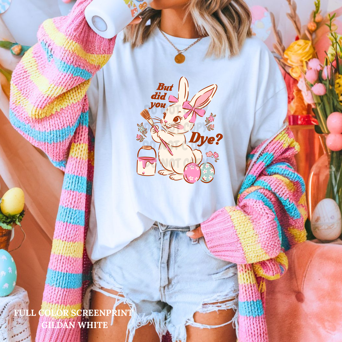 But Did You Dye Bunny-Clear Film