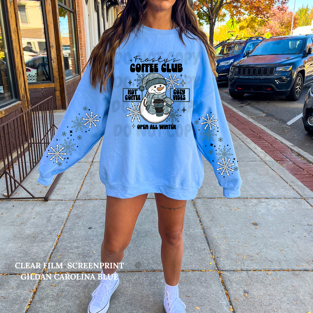 Frosty's Coffee Club w/ 2 Sleeves -Clear Film