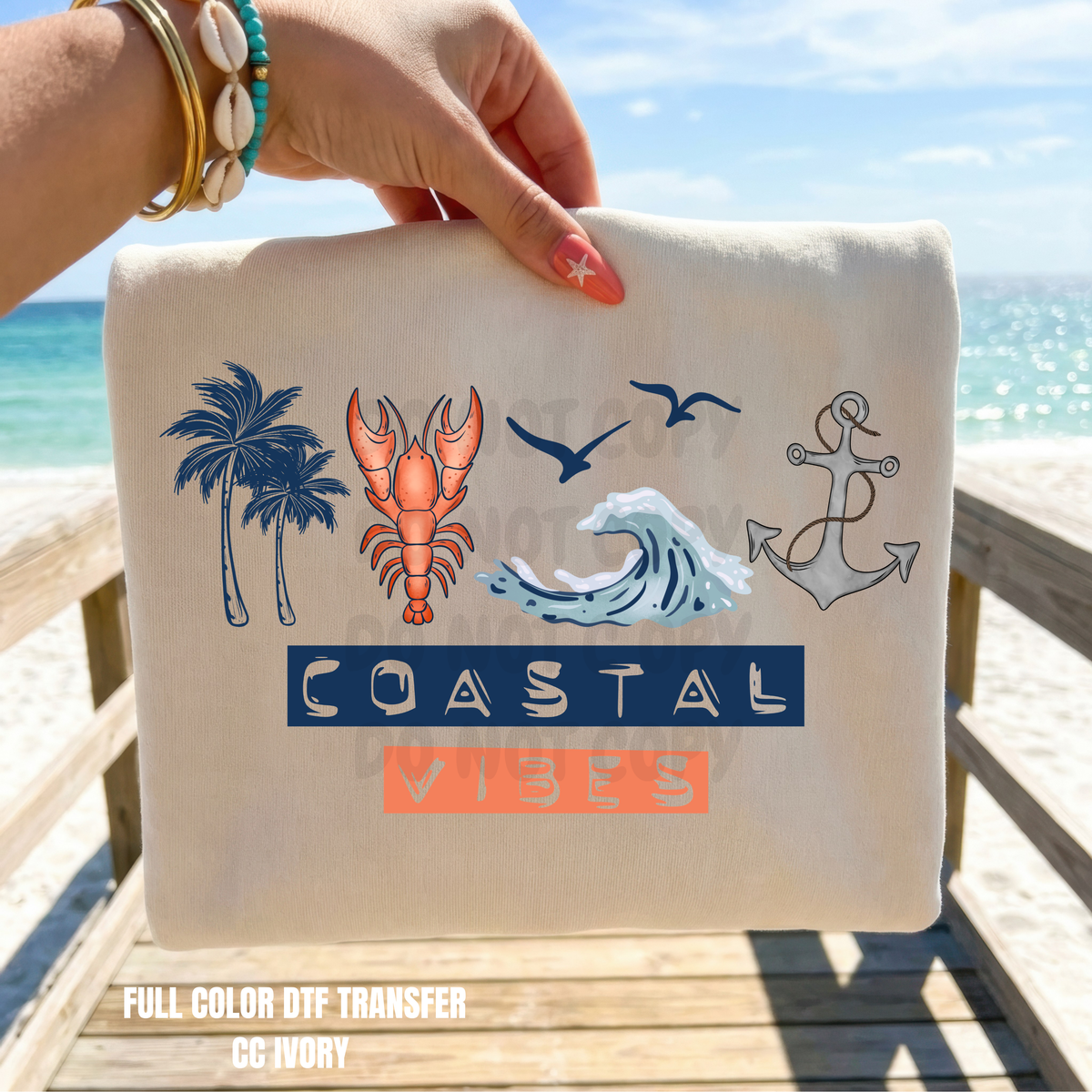 Coastal Vibes-DTF TRANSFER