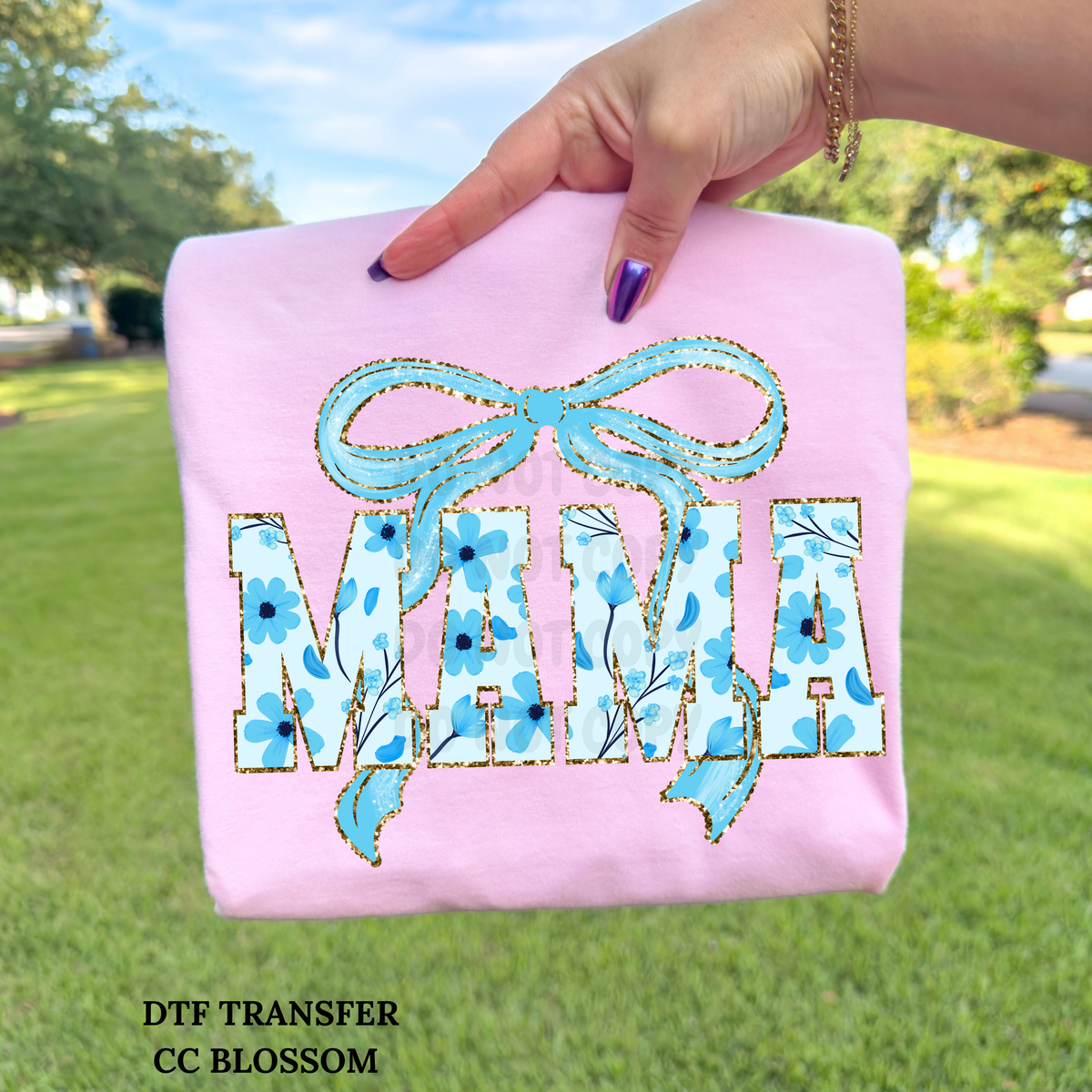 Blue Mama-DTF TRANSFER