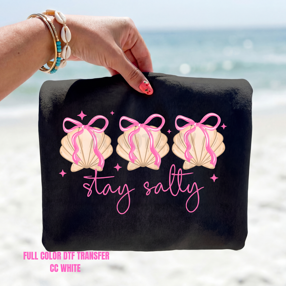 Stay Salty Shells-DTF TRANSFER