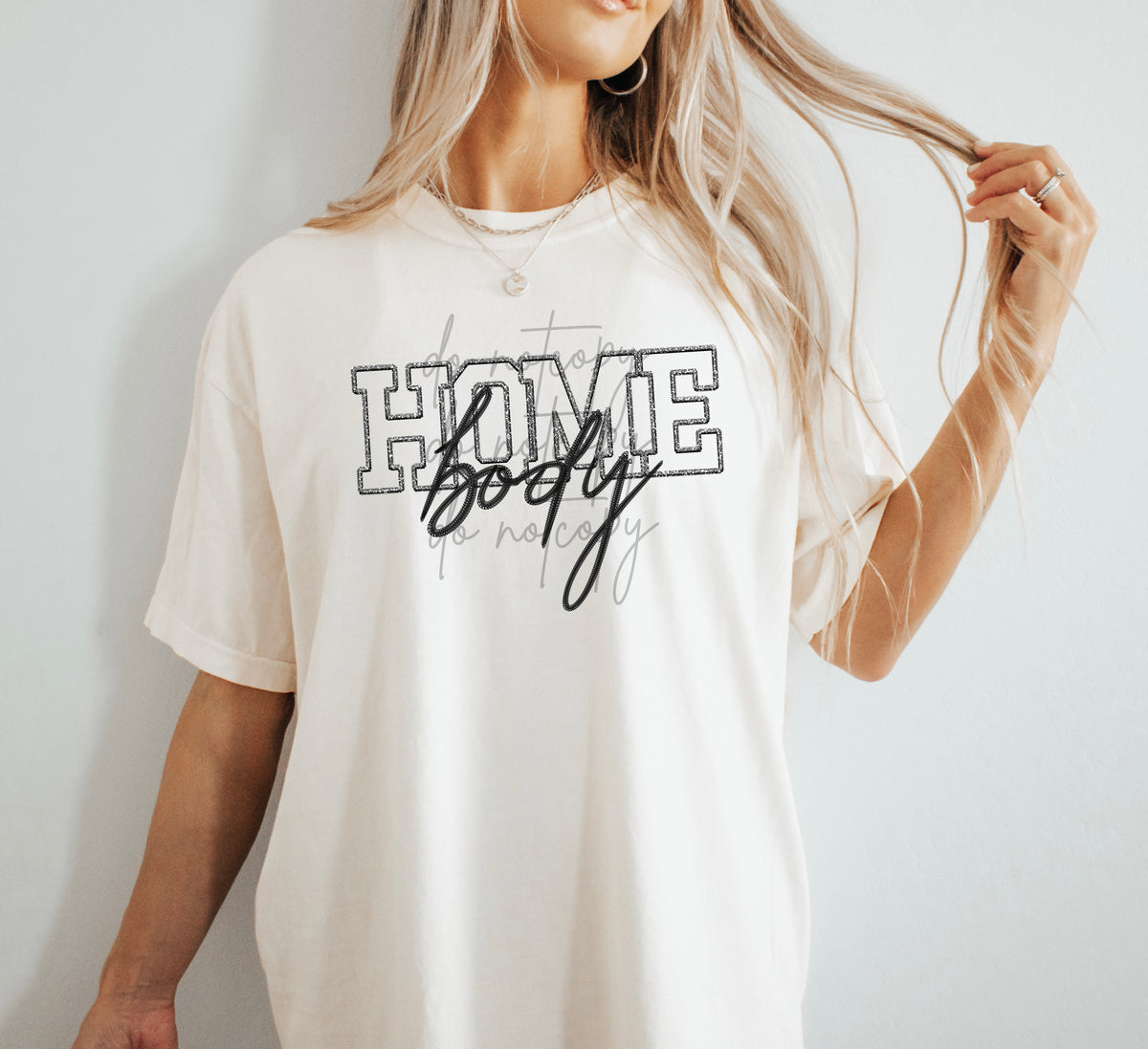Faux Embroidery Homebody - Clear Film