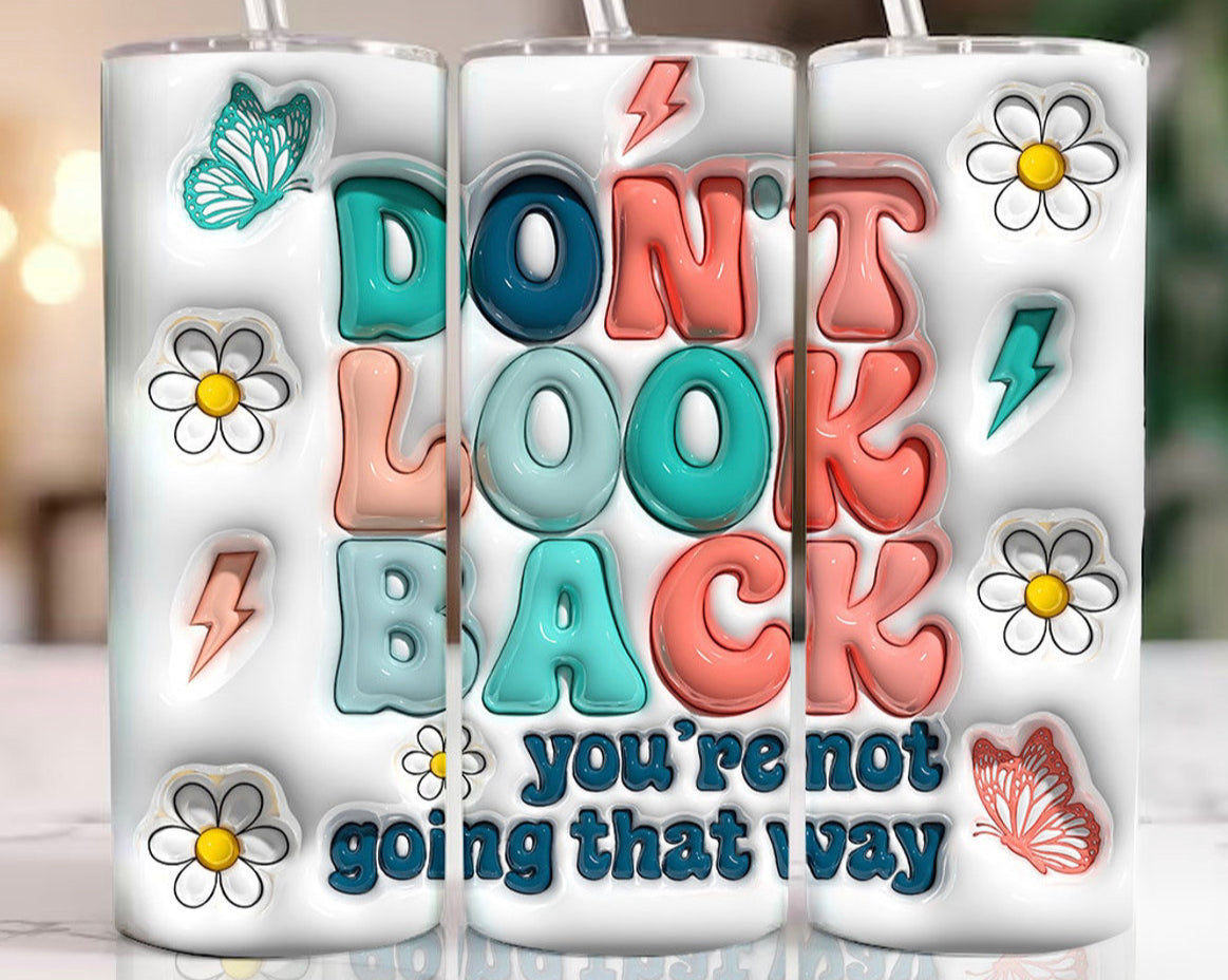 Don’t look back bubble sublimation transfer