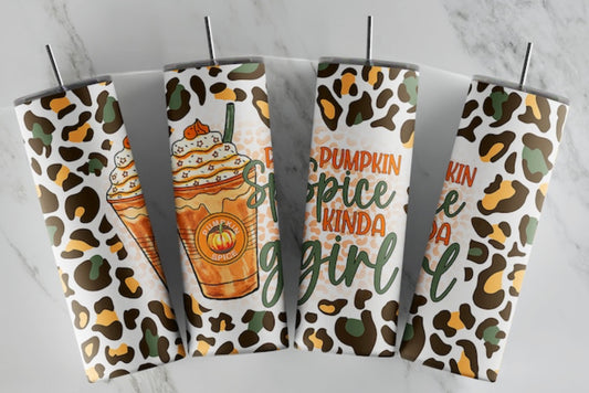 Pumpkin spice sublimation transfer